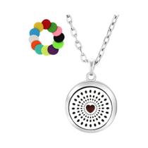 Colar Árvore Da Vida De Aromaterapia Com Difusor De Óleo Essencial E Pingente De Aço Inoxidável Colar Árvore Da Vida De Aromaterapia Com Difusor De Óleo Essencial E Pingente De Aço Inoxidável