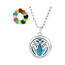 Colar Árvore Da Vida De Aromaterapia Com Difusor De Óleo Essencial E Pingente De Aço Inoxidável Colar Árvore Da Vida De Aromaterapia Com Difusor De Óleo Essencial E Pingente De Aço Inoxidável