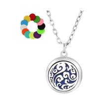 Colar Árvore Da Vida De Aromaterapia Com Difusor De Óleo Essencial E Pingente De Aço Inoxidável Colar Árvore Da Vida De Aromaterapia Com Difusor De Óleo Essencial E Pingente De Aço Inoxidável