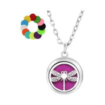 Colar Árvore Da Vida De Aromaterapia Com Difusor De Óleo Essencial E Pingente De Aço Inoxidável Colar Árvore Da Vida De Aromaterapia Com Difusor De Óleo Essencial E Pingente De Aço Inoxidável