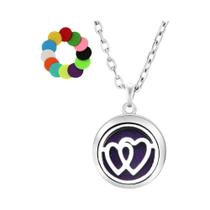 Colar Árvore Da Vida De Aromaterapia Com Difusor De Óleo Essencial E Pingente De Aço Inoxidável Colar Árvore Da Vida De Aromaterapia Com Difusor De Óleo Essencial E Pingente De Aço Inoxidável