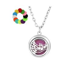 Colar Árvore Da Vida De Aromaterapia Com Difusor De Óleo Essencial E Pingente De Aço Inoxidável Colar Árvore Da Vida De Aromaterapia Com Difusor De Óleo Essencial E Pingente De Aço Inoxidável