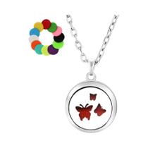 Colar Árvore Da Vida De Aromaterapia Com Difusor De Óleo Essencial E Pingente De Aço Inoxidável Colar Árvore Da Vida De Aromaterapia Com Difusor De Óleo Essencial E Pingente De Aço Inoxidável