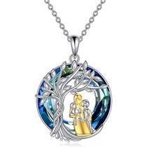 Colar Árvore da Vida em Prata 925 para mãe e dois filhos Colar Árvore da Vida em Prata 925 para mãe e dois filhos