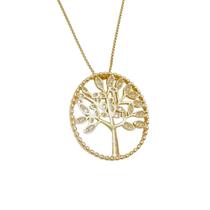 Colar Arvore Da Vida Folheado A Ouro Colar Arvore Da Vida Folheado A Ouro