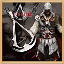 Colar Assassin's Creed Pingente Metal Cromado Não Escurece Gamer Geek Cordão Ajustável Top