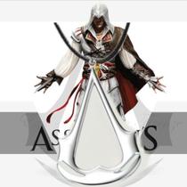 Colar Assassin's Creed Réplica Gamer Símbolo Metal Cromado Cordão Ajustável Acessório Masculino Colar Assassin's Creed Réplica Gamer Símbolo Metal Cromado Cordão Ajustável Acessório Masculino