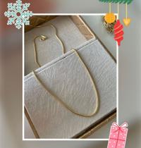 Colar Aurora feminino folheado aouro