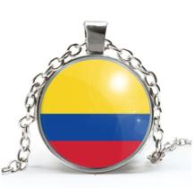 Colar Bandeira da Colômbia Unissex
