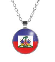 Colar Bandeira do País Haiti Unissex
