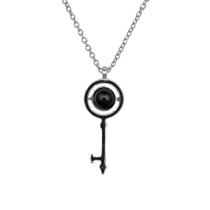 Colar Banhado a Ouro 18K Chave Amulett Colar Banhado a Ouro 18K Chave Amulett