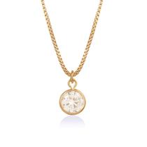 Colar Banhado a Ouro 18K Ponto de Luz Colar Banhado a Ouro 18K Ponto de Luz