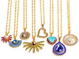 Colar Banhado A Ouro 18K Semijoia Kit 10Un Colar Banhado A Ouro 18K Semijoia Kit 10Un