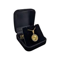 Colar Banhado A Ouro Divino Espirito Santo Presente Natal