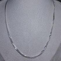 Colar Banhado a Prata Elo Grumet - MAL10 Colar Banhado a Prata Elo Grumet - MAL10