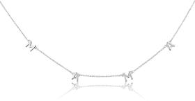 Colar Benevolence LA Mama - Moda em Ouro Branco