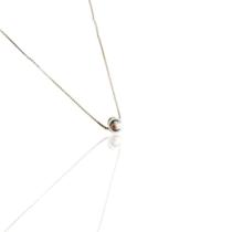 Colar Bola 5 Mm Em Prata 925 Legitima