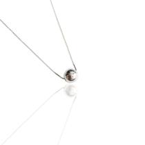 Colar Bola 7 Mm Prata 925 Legitima