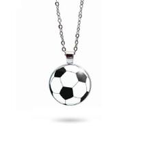 Colar Bola de Futebol Unissex