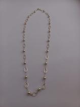 Colar Bolas e Losango Colar Bolas e Losango