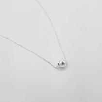 Colar Bolinha de Prata 925