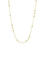 Colar Bolinhas Douradas 45cm