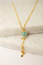 Colar Borboleta Banhado a Ouro 18k - 01 Unidade