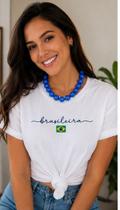 Colar Brasil de bola Resina Azul Royal Colar Brasil de bola Resina Azul Royal