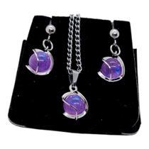 Colar Brinco Feminino CHOKER Aço Inox Pérola ESPIRAL ROXO Colar Brinco Feminino CHOKER Aço Inox Pérola ESPIRAL ROXO