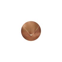 Colar BSGRL Pearl para mulheres preenchido com ouro branco 14K Colar BSGRL Pearl para mulheres preenchido com ouro branco 14K