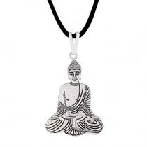 Colar Buda 22x30mm Hindu Meditação Yoga - Cordão - Sunshine Cristais Colar Buda 22x30mm Hindu Meditação Yoga - Cordão - Sunshine Cristais