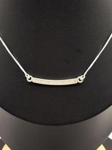 Colar Canga Zircônia Prata 925 Brilho Irresistível Colar Canga Zircônia Prata 925 Brilho Irresistível