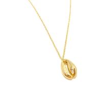 Colar Cara Do Verão Com Pingente De Búzio Com Banho De Ouro - Farida Nesi Design