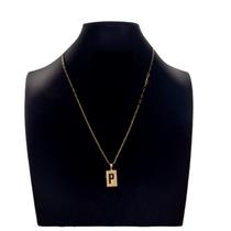 colar Carti Lagosta com pingente P fina com pingente colar Carti Lagosta com pingente P fina com pingente