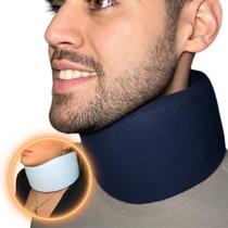 Colar Cervical De Espuma Noturno Cor ul Marinho Tamanho G