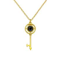 Colar Chave Banhado A Ouro 18k Colar Chave Banhado A Ouro 18k