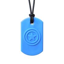 Colar Chew Super Star da ARK, azul muito firme, fabricado nos EUA