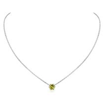 Colar ChicSilver August Birthstone 925 Silver Peridot