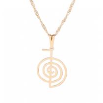 Colar Cho-Ku-Rei Símbolo do Reiki Yoga 20mm - Sunshine Cristais