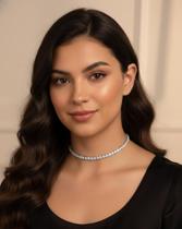 Colar Chocker Gargantilha Noiva Festa Ano Novo Colar Chocker Gargantilha Noiva Festa Ano Novo