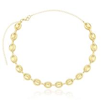 Colar Chocker Lacre Elo Liso - Banhado em Ouro 18k Colar Chocker Lacre Elo Liso - Banhado em Ouro 18k