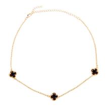 Colar chocker trevo virginia banhado a ouro 18k Colar chocker trevo virginia banhado a ouro 18k