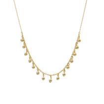 Colar choker bolinhas lisas - Banhado em ouro 18k Colar choker bolinhas lisas - Banhado em ouro 18k
