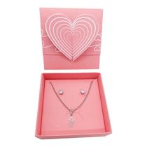 Colar CHOKER + BRINCO + CAIXA PRESENTE Mãe Filho AÇO INOX Colar CHOKER + BRINCO + CAIXA PRESENTE Mãe Filho AÇO INOX