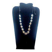 Colar Choker Búzios Natural Cordão Concha PRAIA AJUSTAVEL