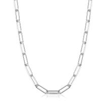 Colar Choker Cadeado De Prata 925