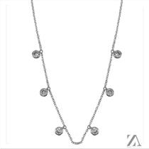 Colar Choker com Zircônias