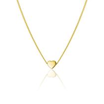 Colar Choker Coração Ouro