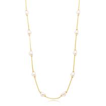 Colar Choker Corações Pérolas Feminino Ouro18k Garantia 12 Meses Colar Choker Corações Pérolas Feminino Ouro18k Garantia 12 Meses