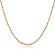 Colar Choker Cordão Baiano Semi Joia Banhado Ouro 18k